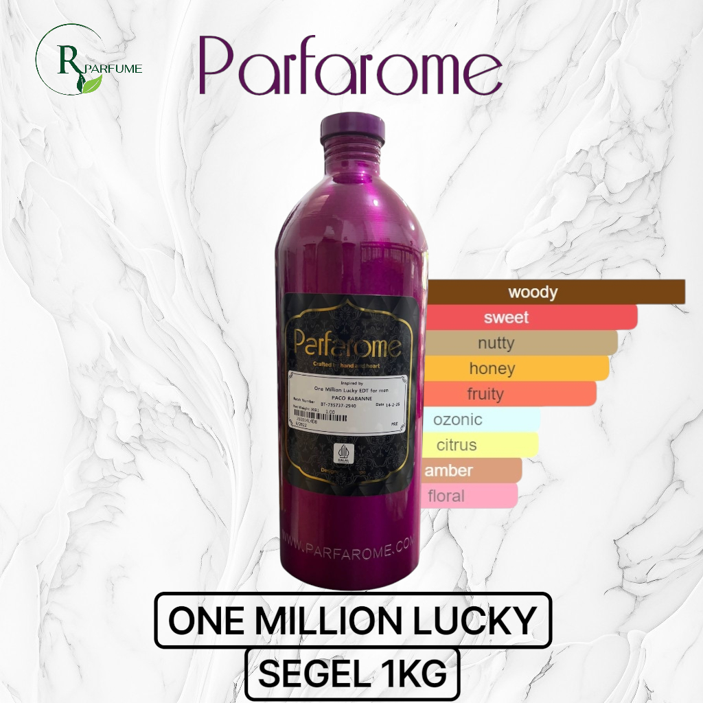 BIBIT PARFUME ONE MILLION LUCKY BY PARFAROME PREMIUM SEGEL 1KG