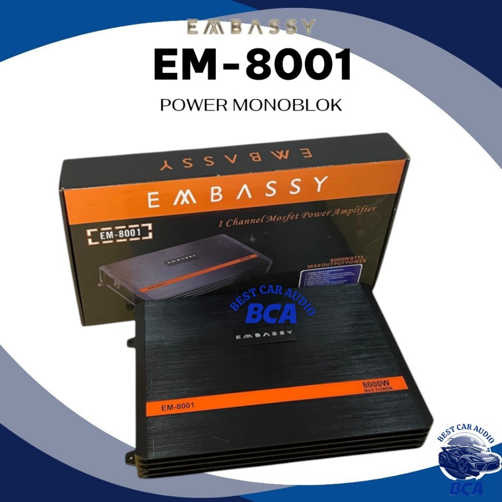 POWER MONOBLOK EMBASSY EM-8001