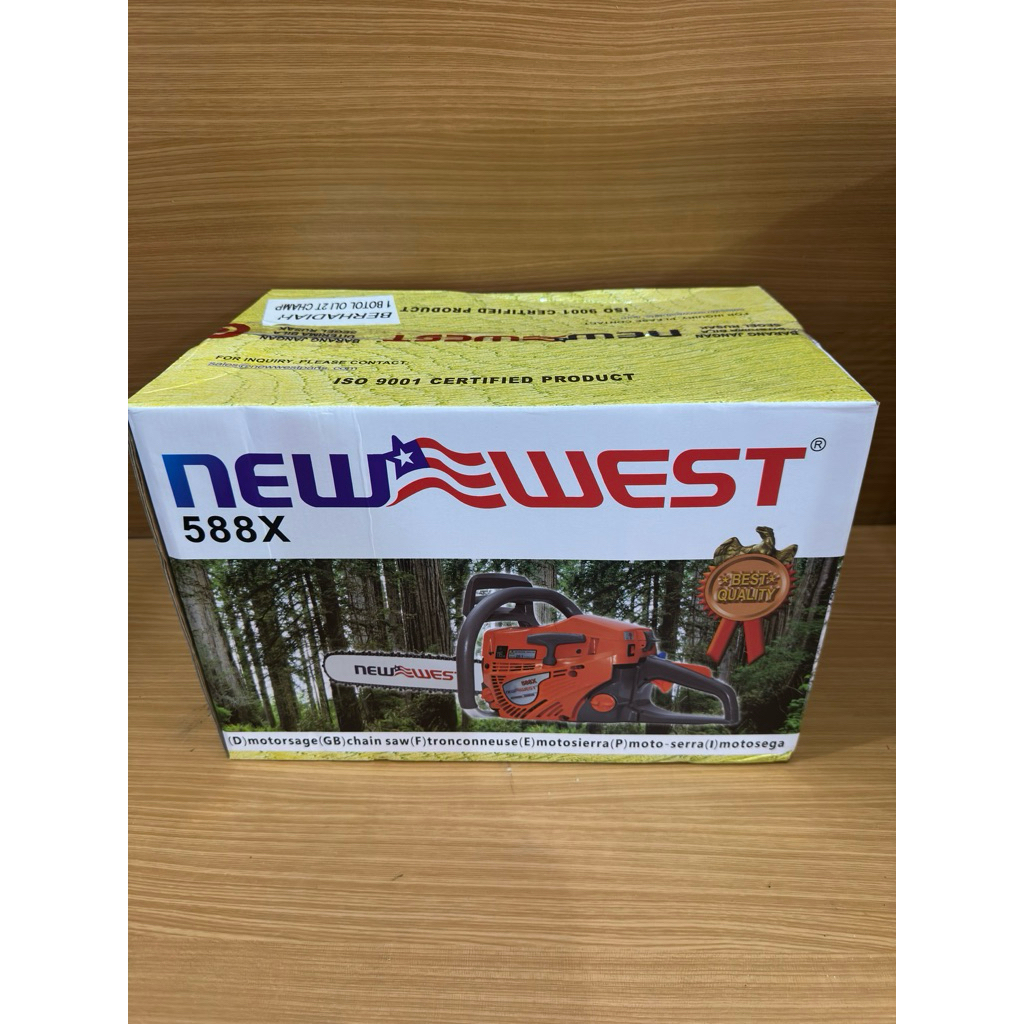 chainsaw newest asli murah 588-mesin potong pohon new west20inch