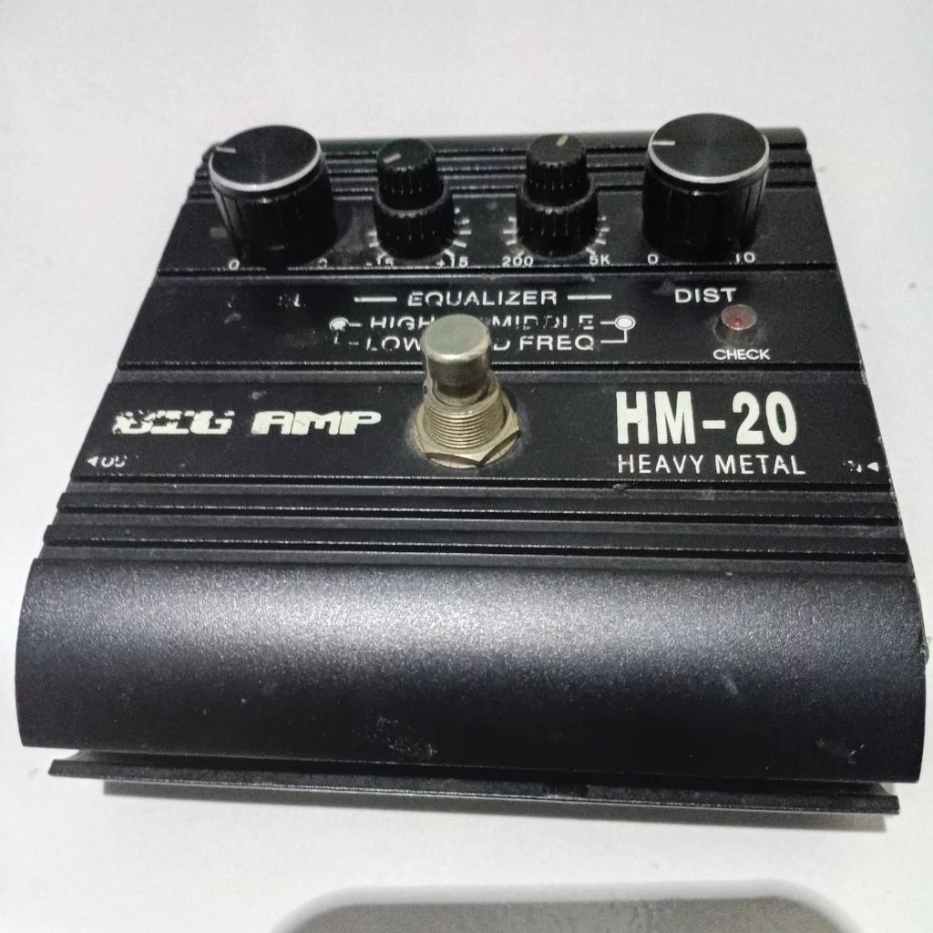 efek gitar big amp HM-20, heavy metal