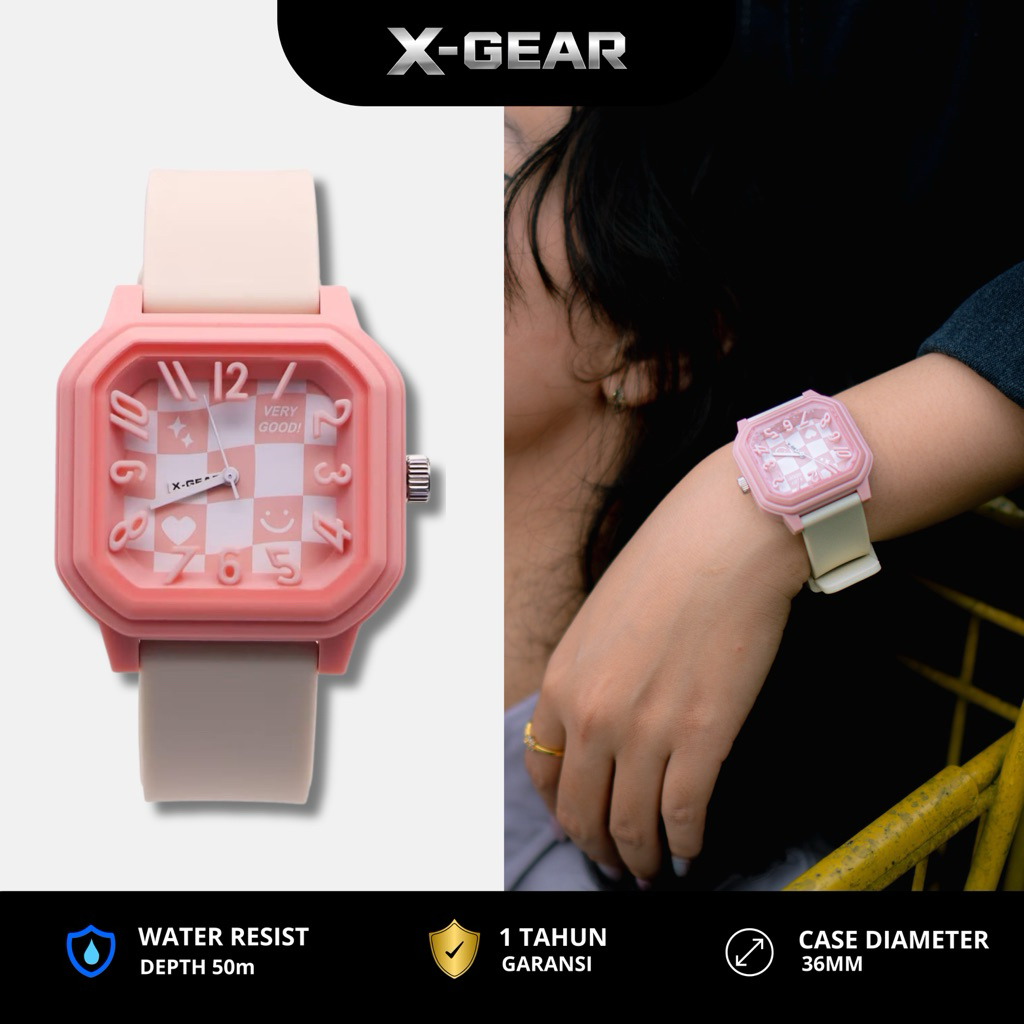 X-GEAR Papinsmo Jam Tangan Wanita Jam Tangan Cewek Tahan Air Jam Tangan Trend 2026 Garansi 1tahun