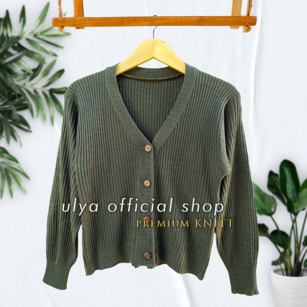 Cardigan Willy /  Crop Batok / CARDIGAN CROP TOP/ Baju Cewe / Perempuan/ ABG / Jaket Cardigan