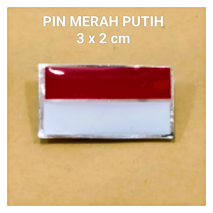 Pin Merah Putih / Pin Bendera Merah Putih