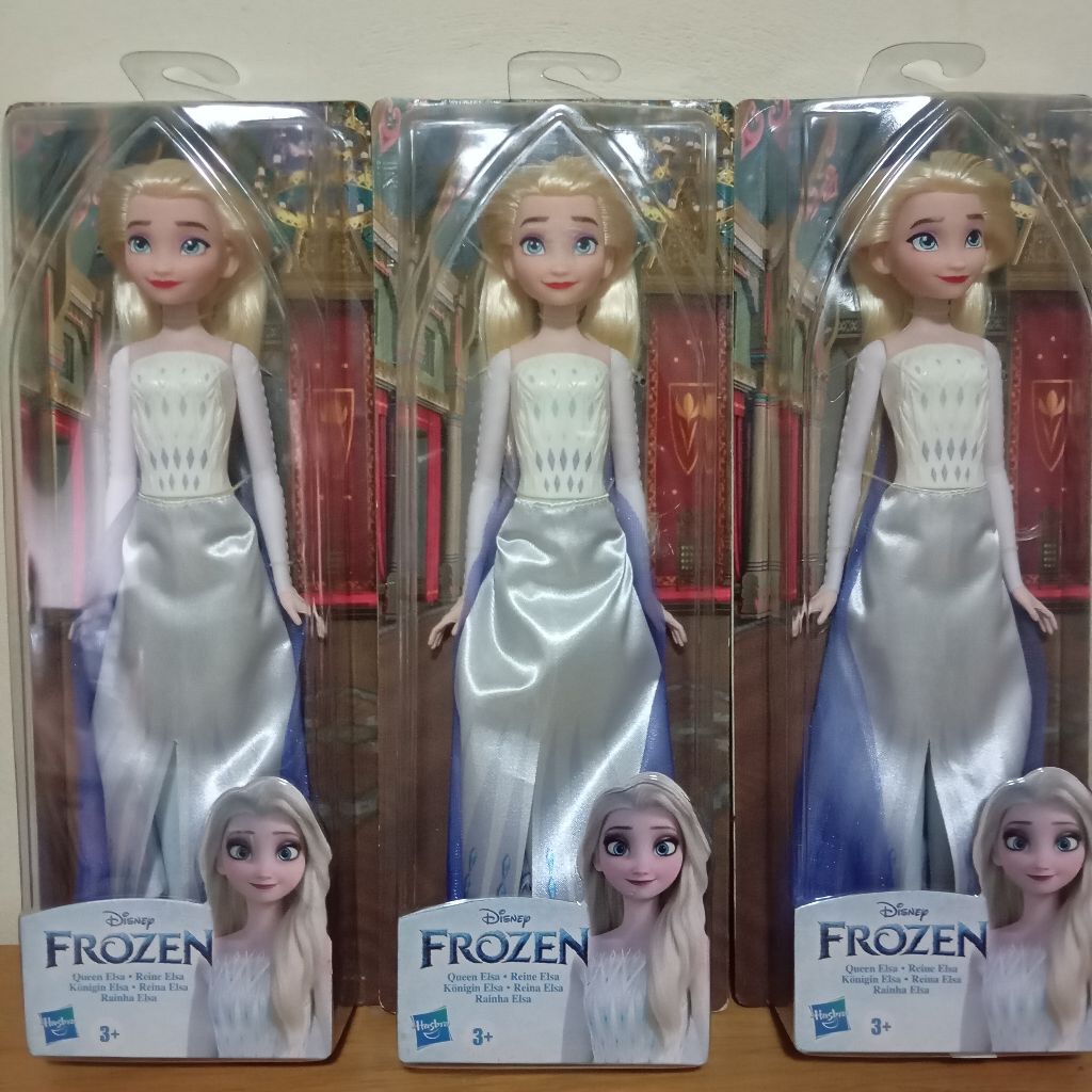 Boneka Frozen Elsa dan Anna Disney Princess boneka karakter elsa anna frozen 2 original