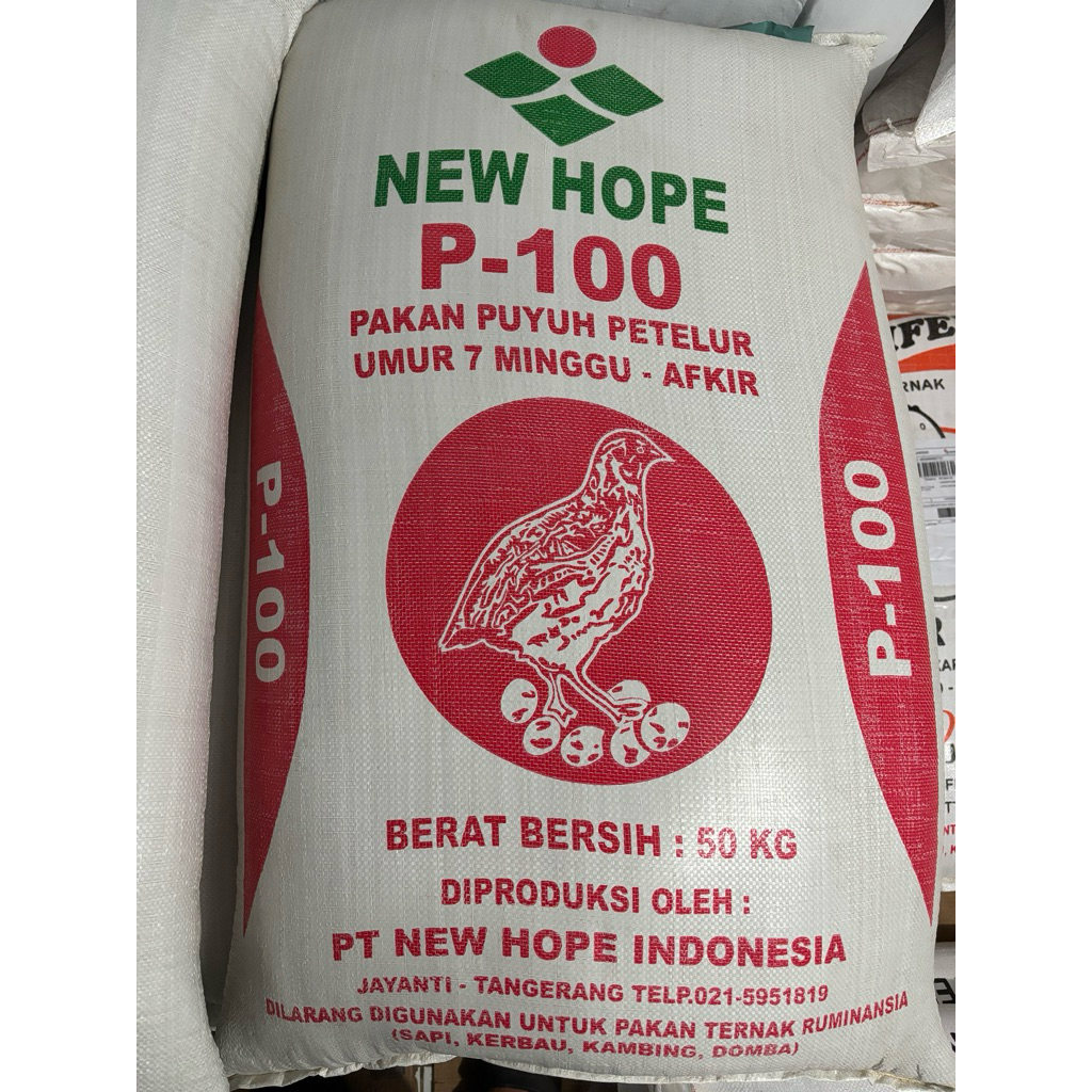 PAKAN PUYUH PETELUR NEW HOPE P-100