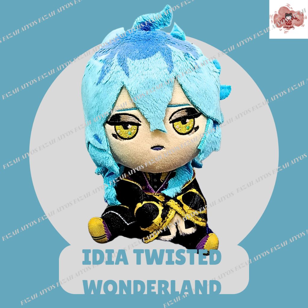IDIA TWISTED WONDERLAND PLUSH BONEKA ANIME DISNEY