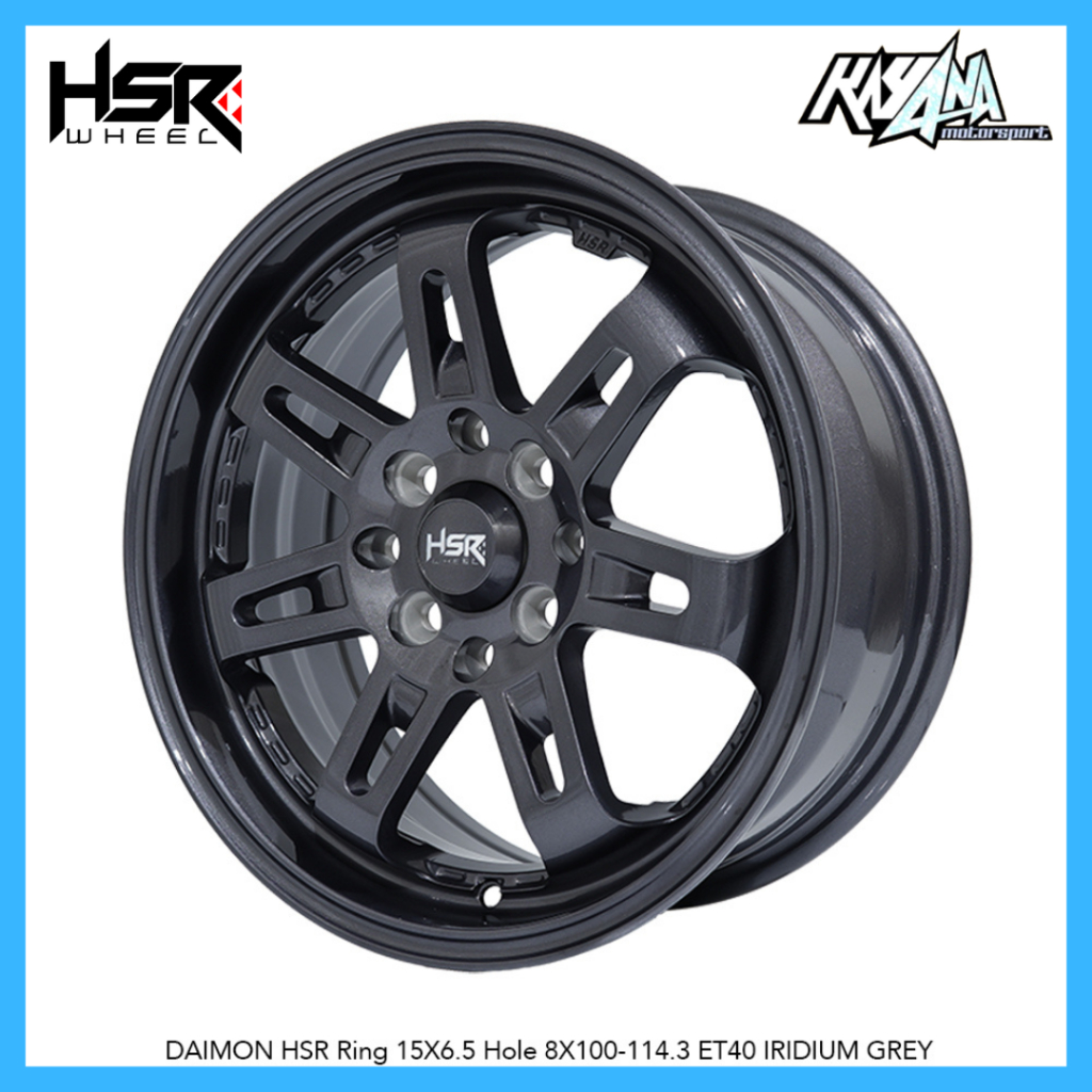 Velg mobil hsr daimon ring 15 pelek mobil brio calya ignis yaris mobilio livina