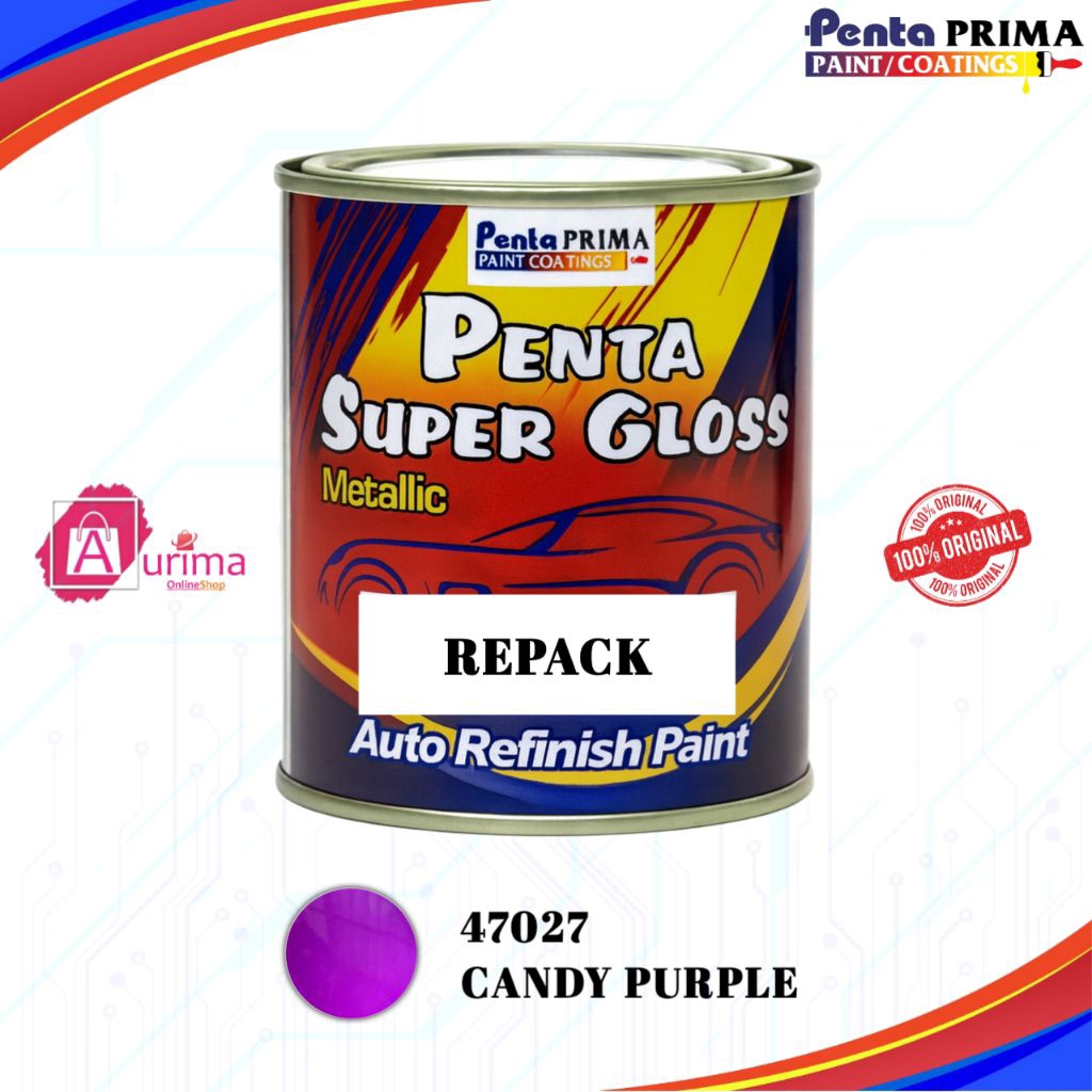 CAT DUCO PENTA PRIMA PENTA SUPER GLOSS CANDYTONE PURPLE - 47027 CAT MOBIL MOTOR PREMIUM REPACK