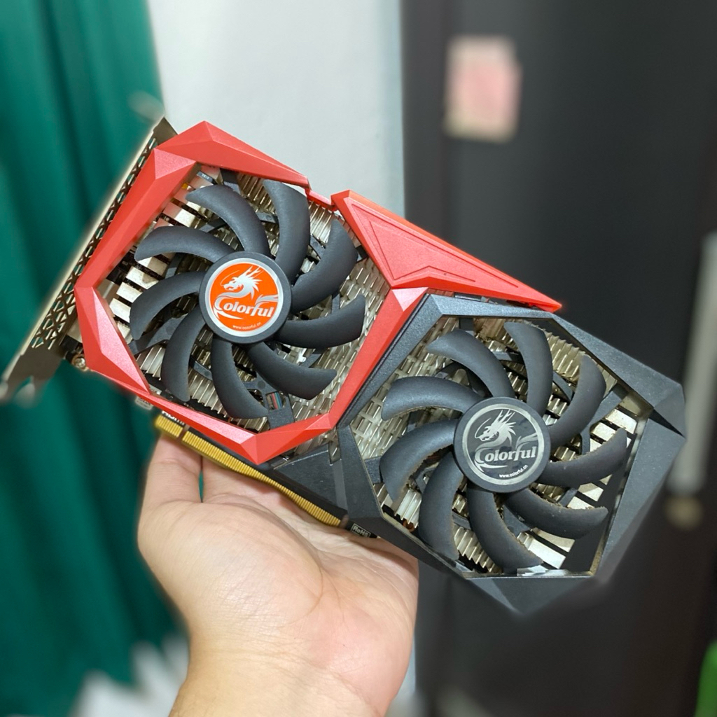 vga nvidia gtx 1650 colorful 4gb