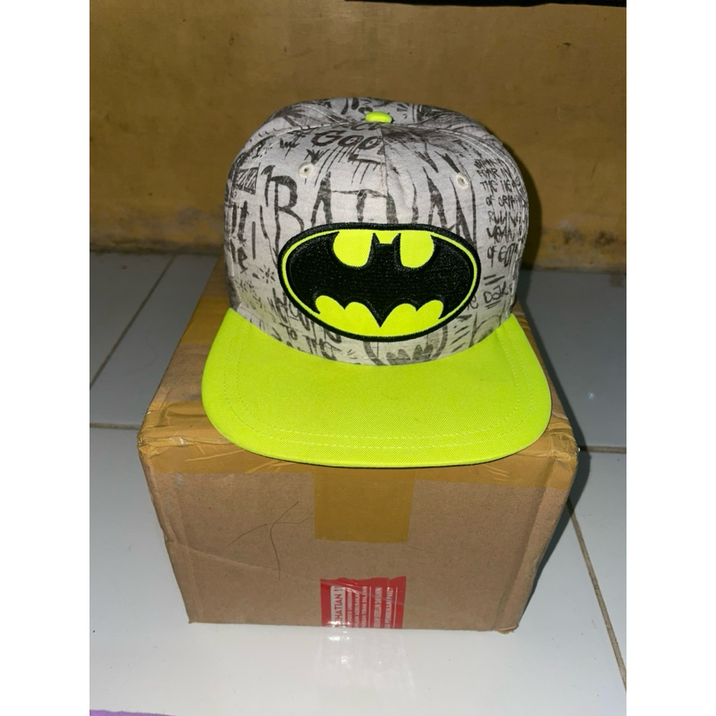 topi SnapBack BATMAN Tag sixflage official