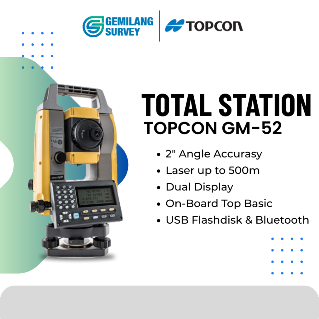 Total Station Topcon GM-52 Second