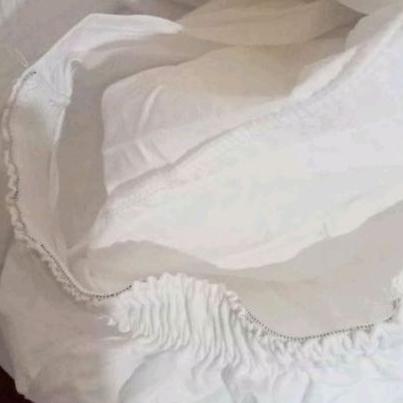 fitted sheet/sprei karet ex hotel