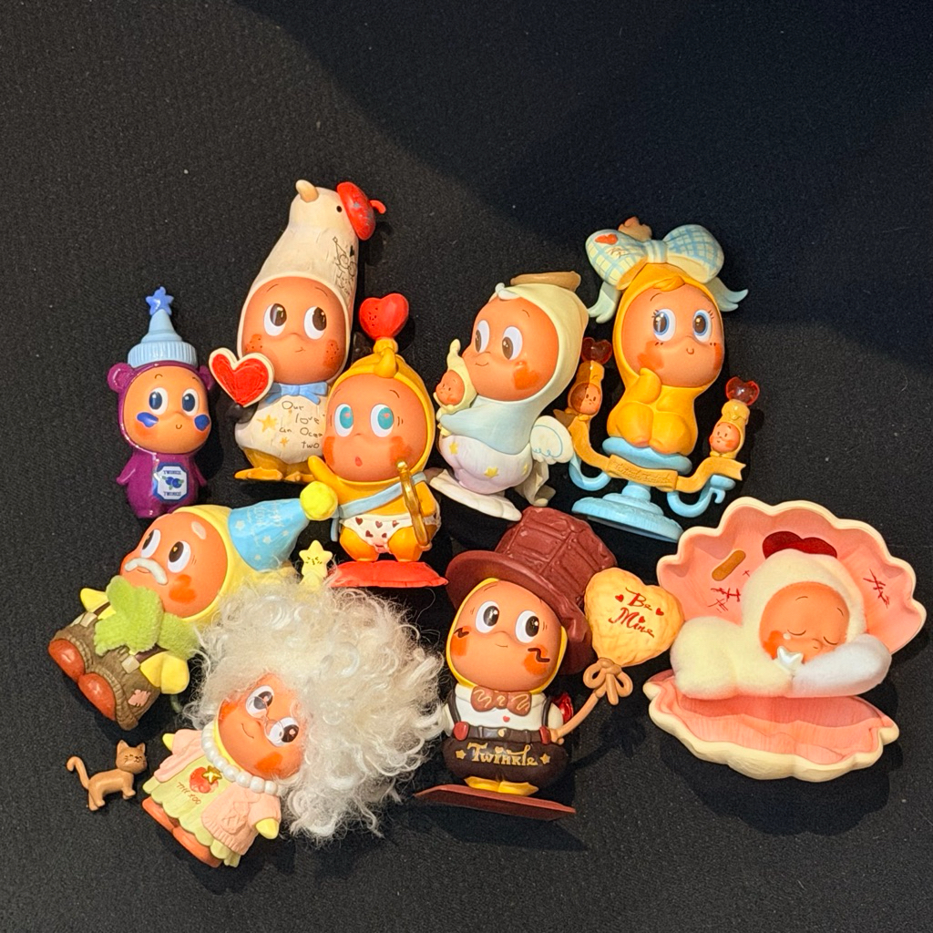 [ready siap kirim, baca desc] twinkle twinkle popmart pop mart figure crush on you love fate flower 