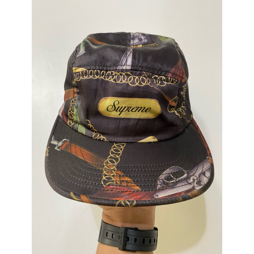 SUPREME FULL PRINT 5 PANEL CAP