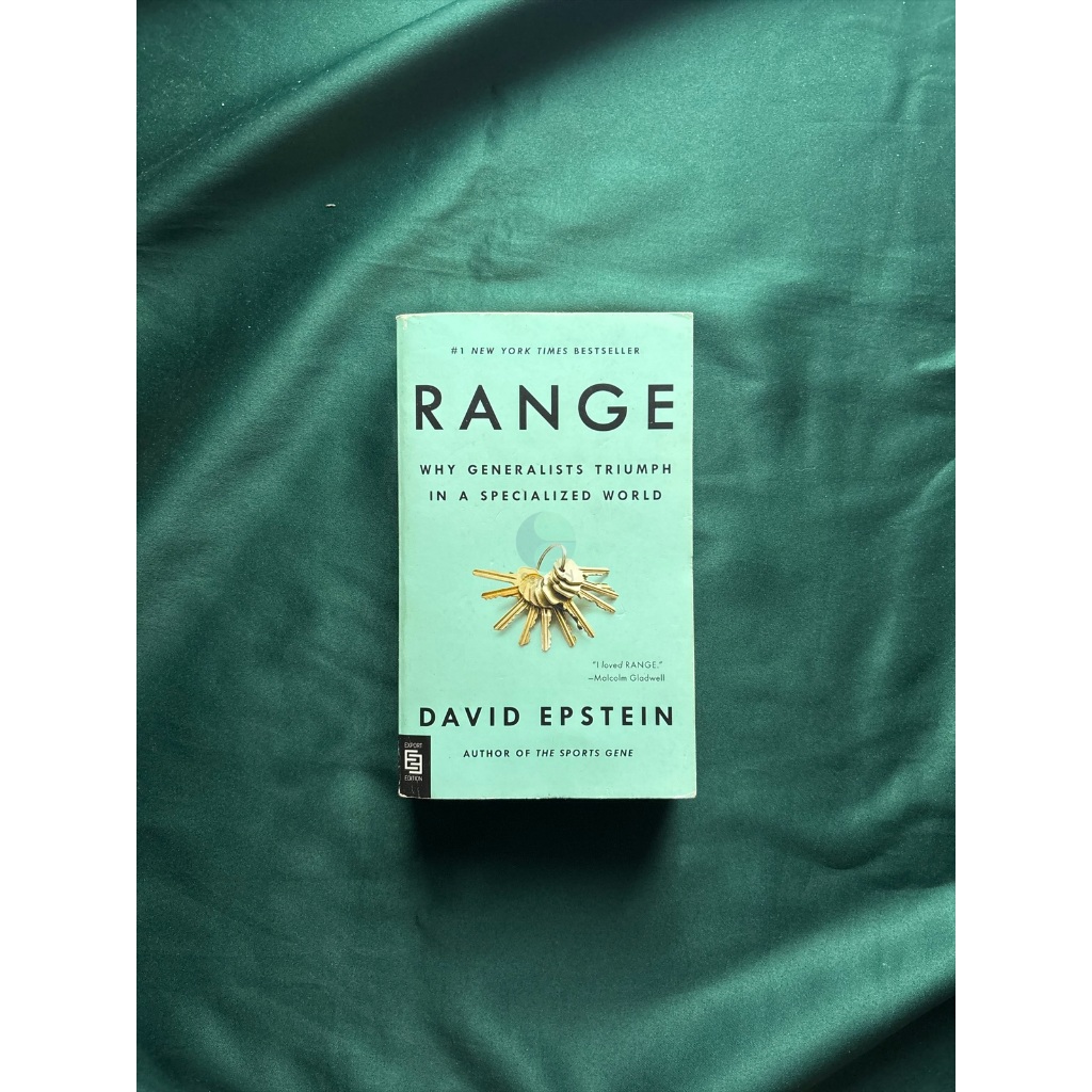 PRELOVED - Novel/Buku Range - David Epstein