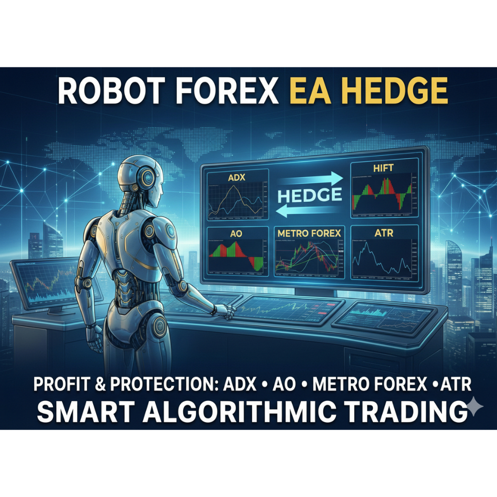EA Super Hedge Profit 4 Indi ADX AO Metro ATR Hedging indikator Forex