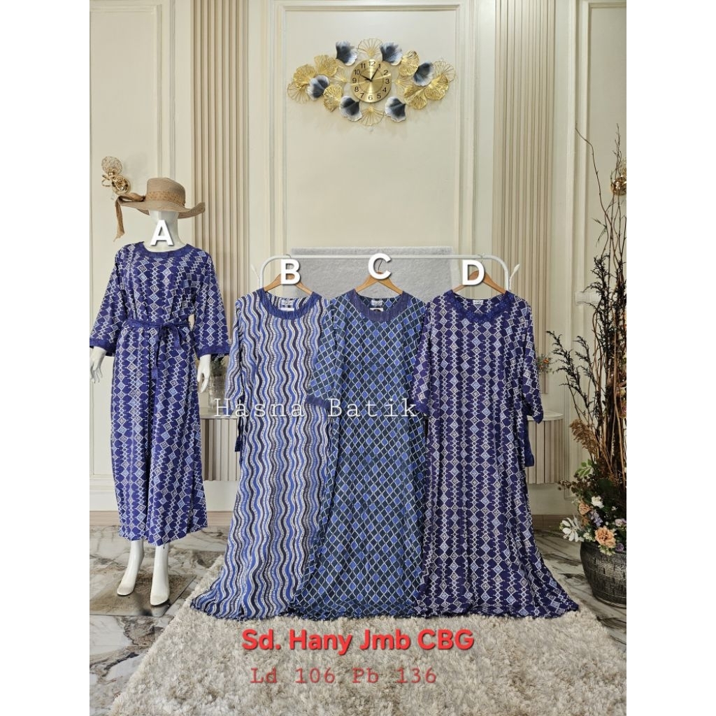 Daster Luza (Sd. Hany Jmb CBG) Batik Pekalongan