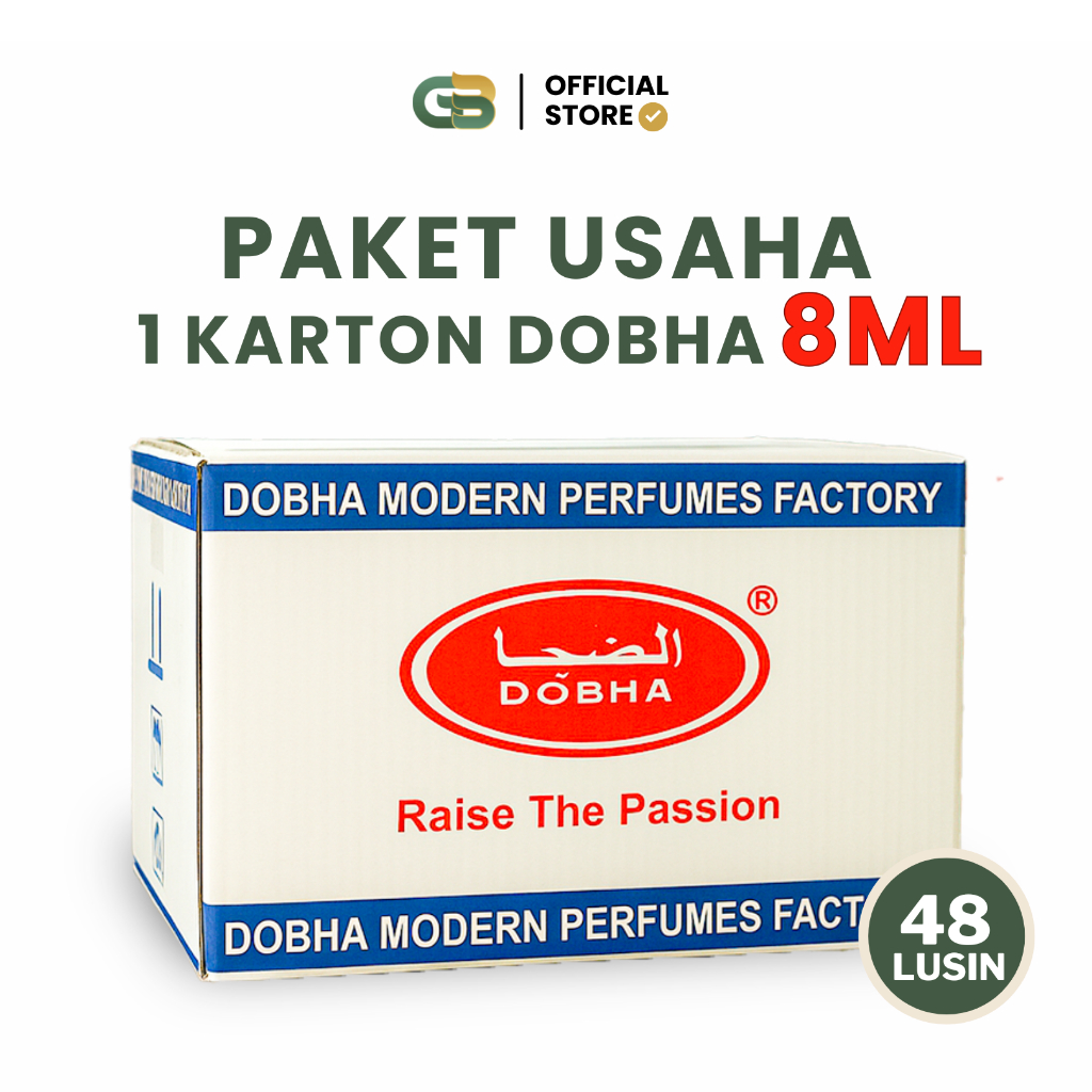 Grosir Paket Usaha 1 Karton Parfum DOBHA Pen Spray 8ML ORIGINAL 48 Lusin - 96 Box - 576 Pcs