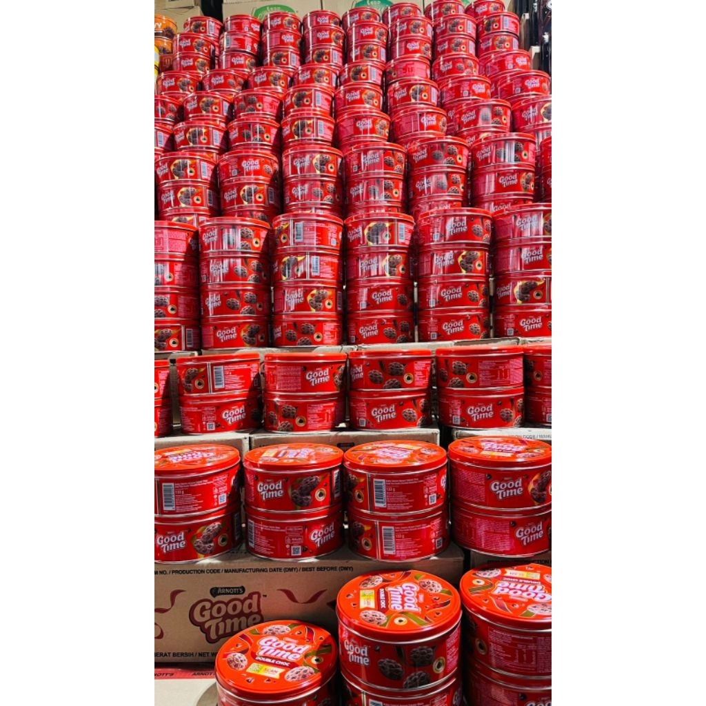GOOD TIME Biscuit 133 gram /Good time kaleng