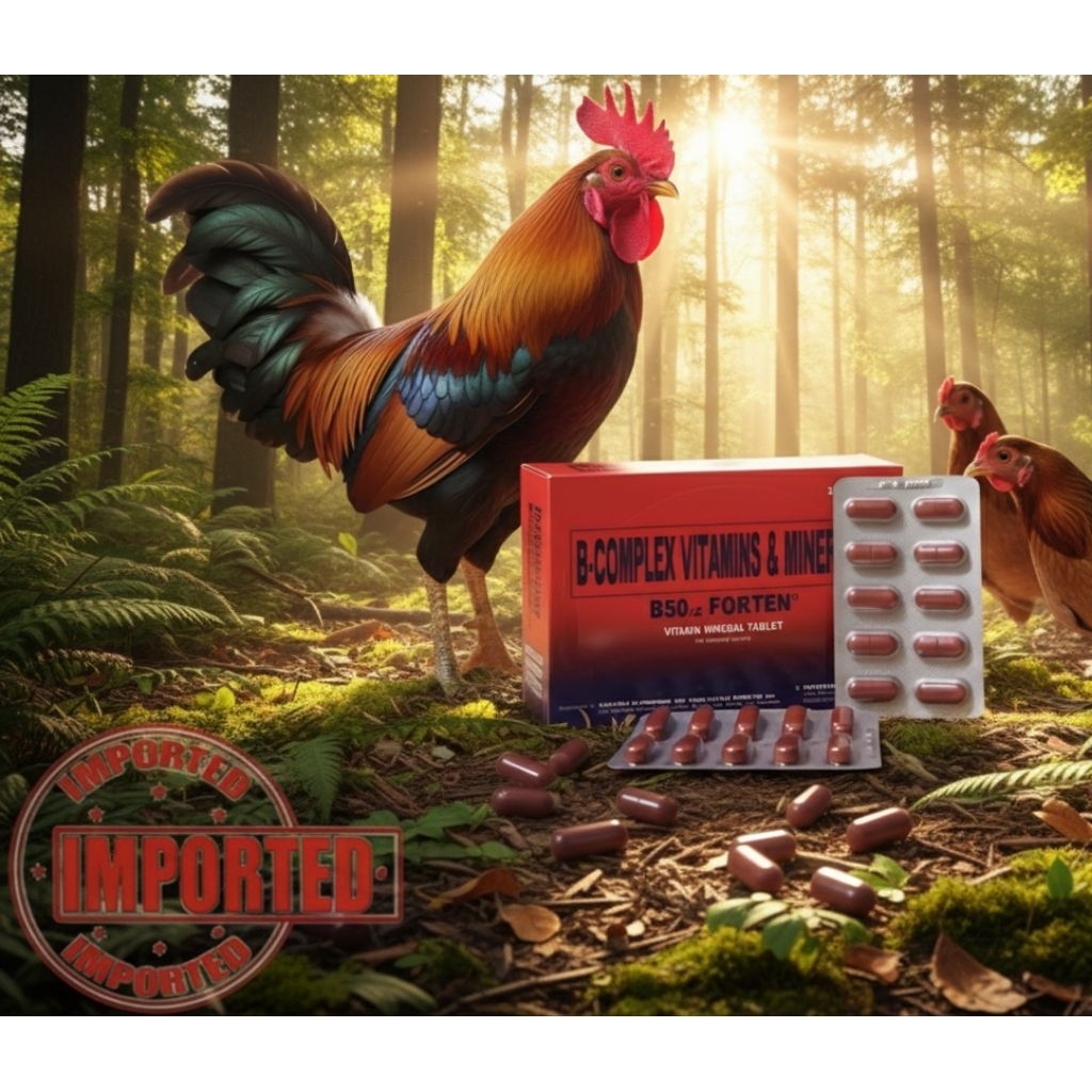 B50 FORTEN 10 TABLET VITAMIN AYAM