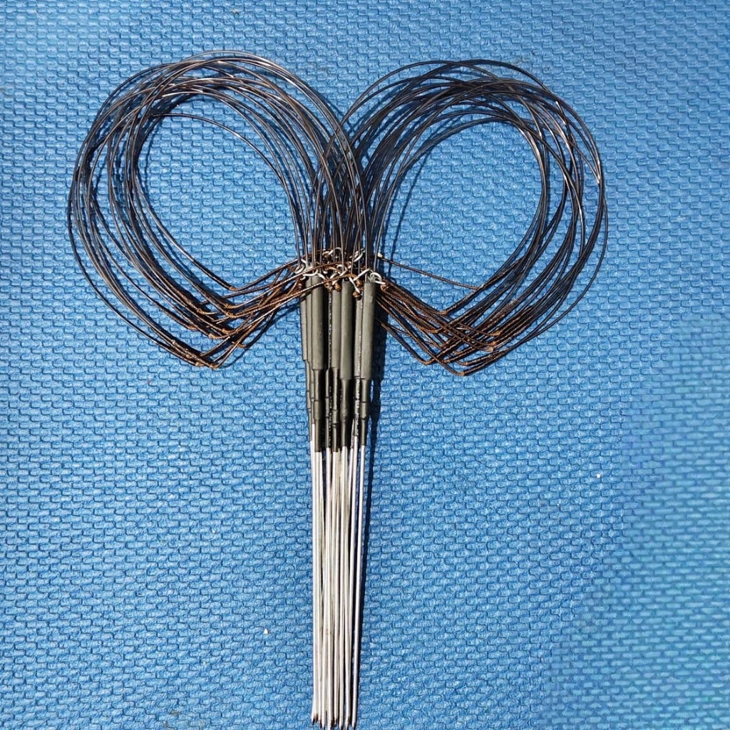 Jerat ayam hutan liar Racik tarung model kupu-kupu