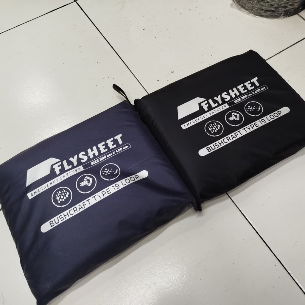 FLYSHEET TENDA 3X4 WATERPROOF - FLYSHEET TENDA