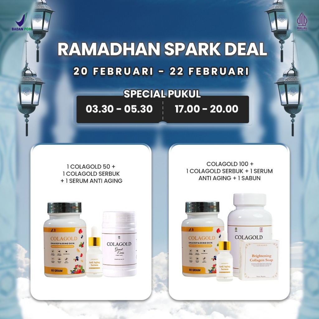 FLAMORA KAPSUL COLAGOLD SERBUK