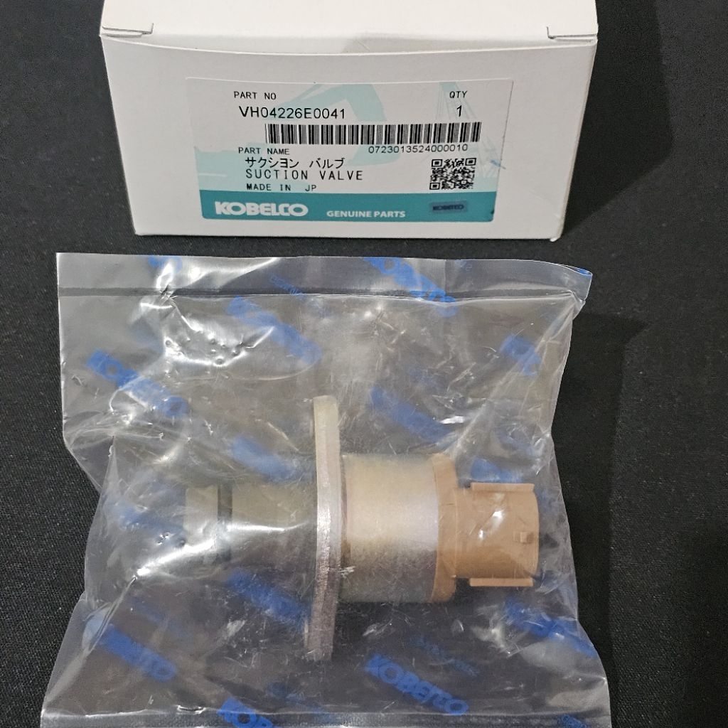 SCV Pendek / SCV Supply Pump Kobelco Asli Genuine Part VH04226E0041 Asli 1000%