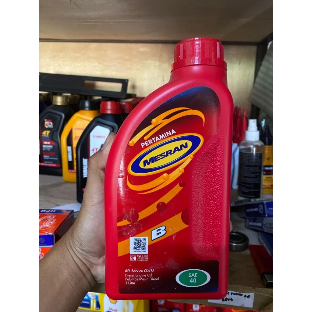 Oli Mesran B diesel 1 liter