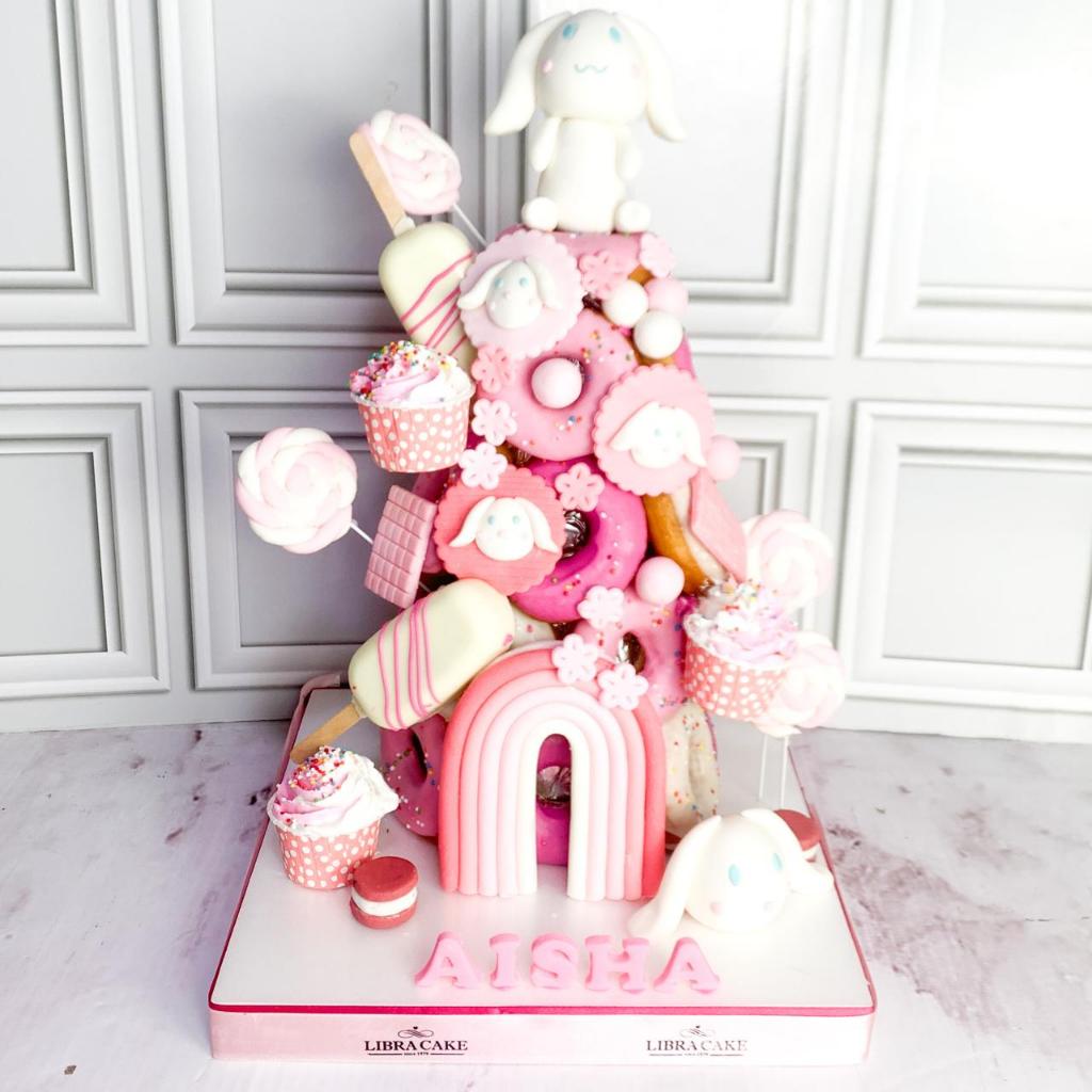 Donat Ulang Tahun/Donat Tower/Donat Tema Cinnamoroll/Donat