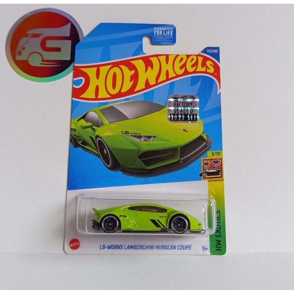 Hot Wheels LB-Works Lamborghini Huracan Coupe Kroger Exclusive Color Factory Sealed (VHTF) - Hotwhee