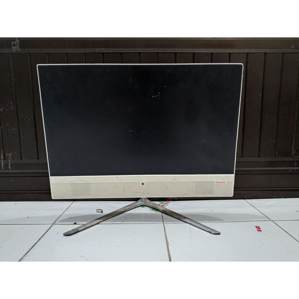 AIO GEN6 Lenovo IdeaCentre AIO 510-22ISH, LAYAR PECAH, KONDISI MESIN NYALA, KOSONGAN JUAL APADANYA, 