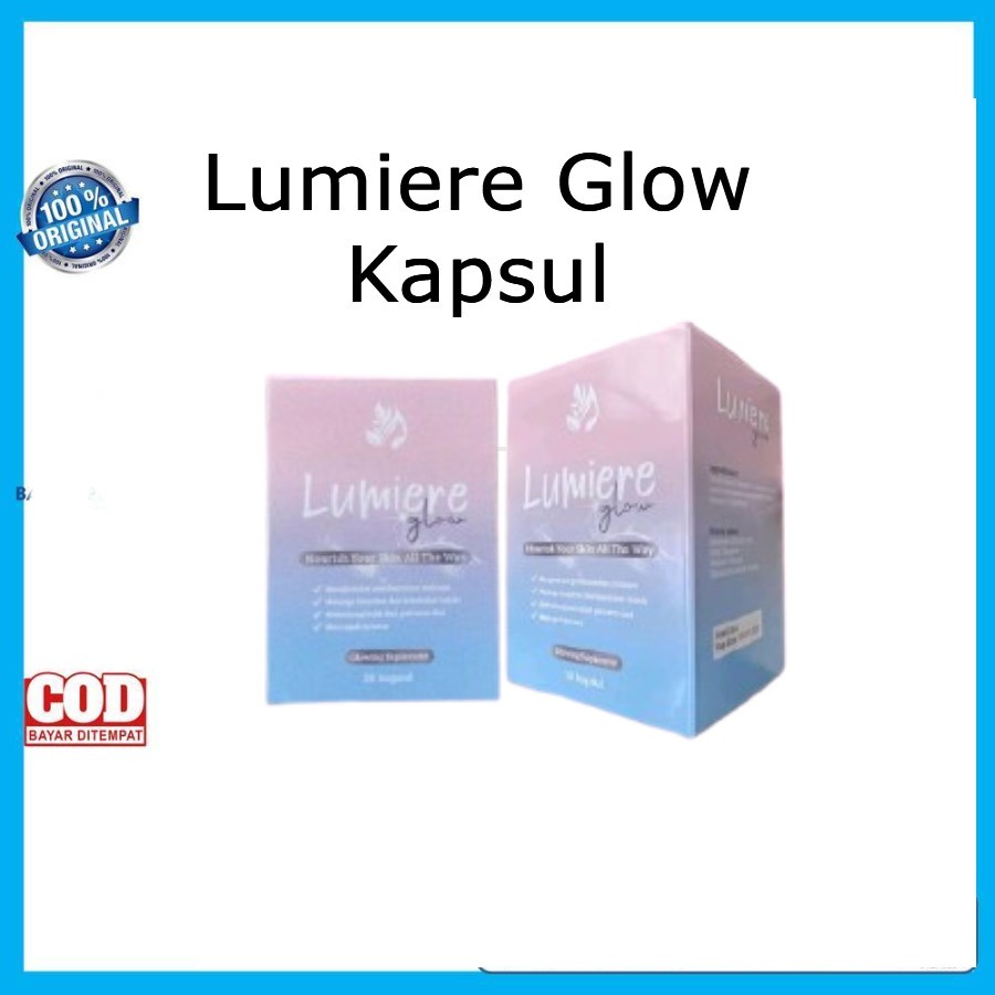 Lumiere Glow Kapsul Pemutih Badan Dan Wajah
