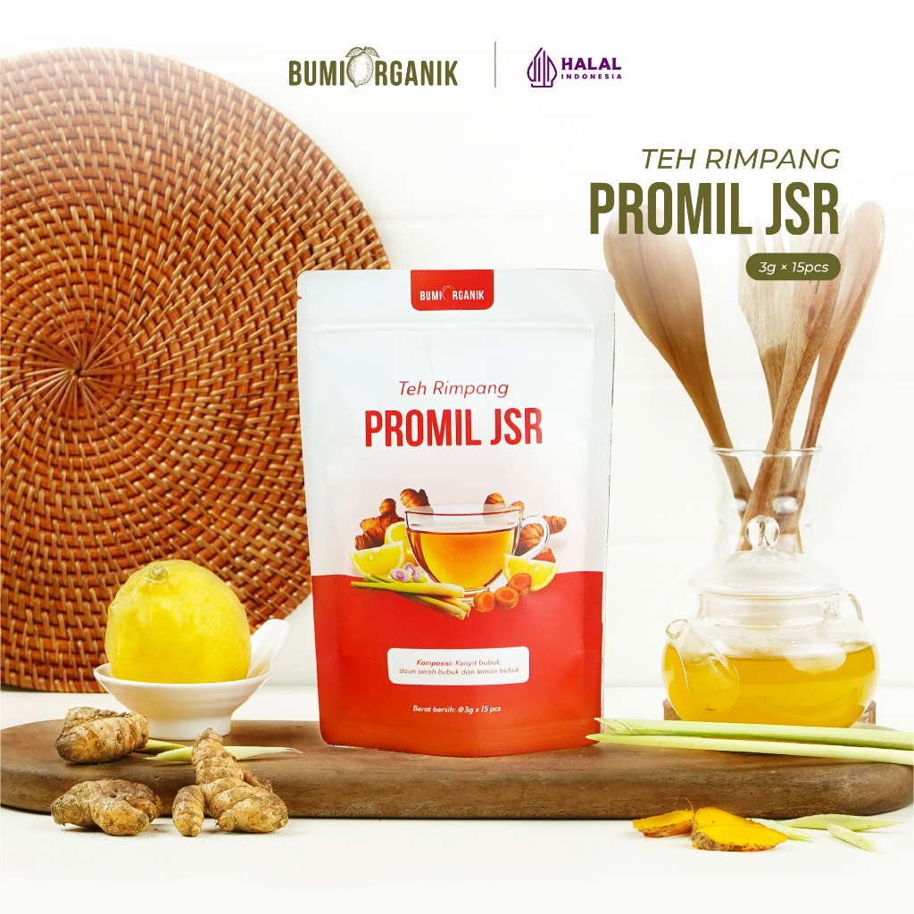TEH RIMPANG PROMIL - BUMI ORGANIK / JAMU PROGRAM HAMIL / PROMIL BANTU CEPAT HAMIL / RESEP JSR / JURU