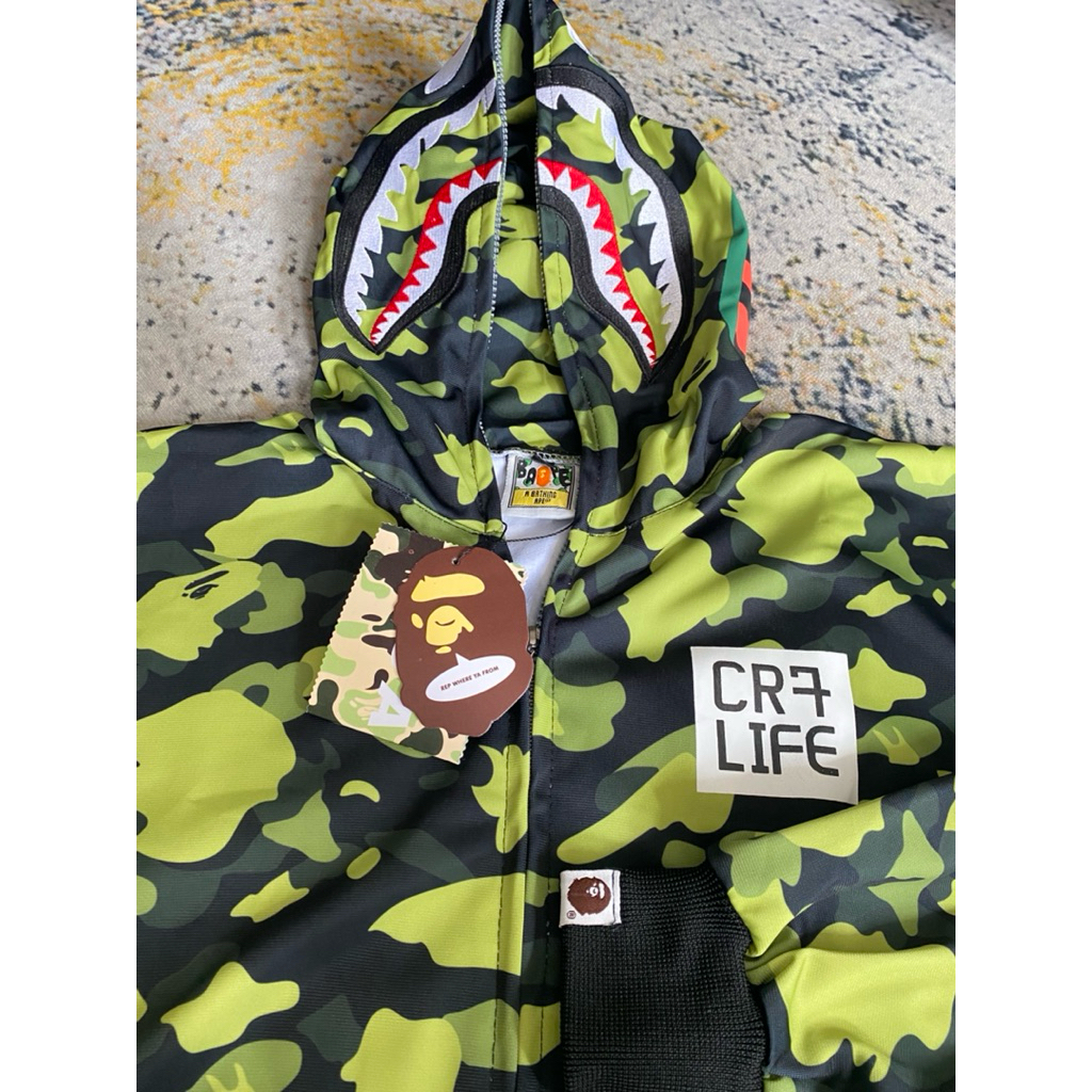 Jacket Camo Bape Zipper