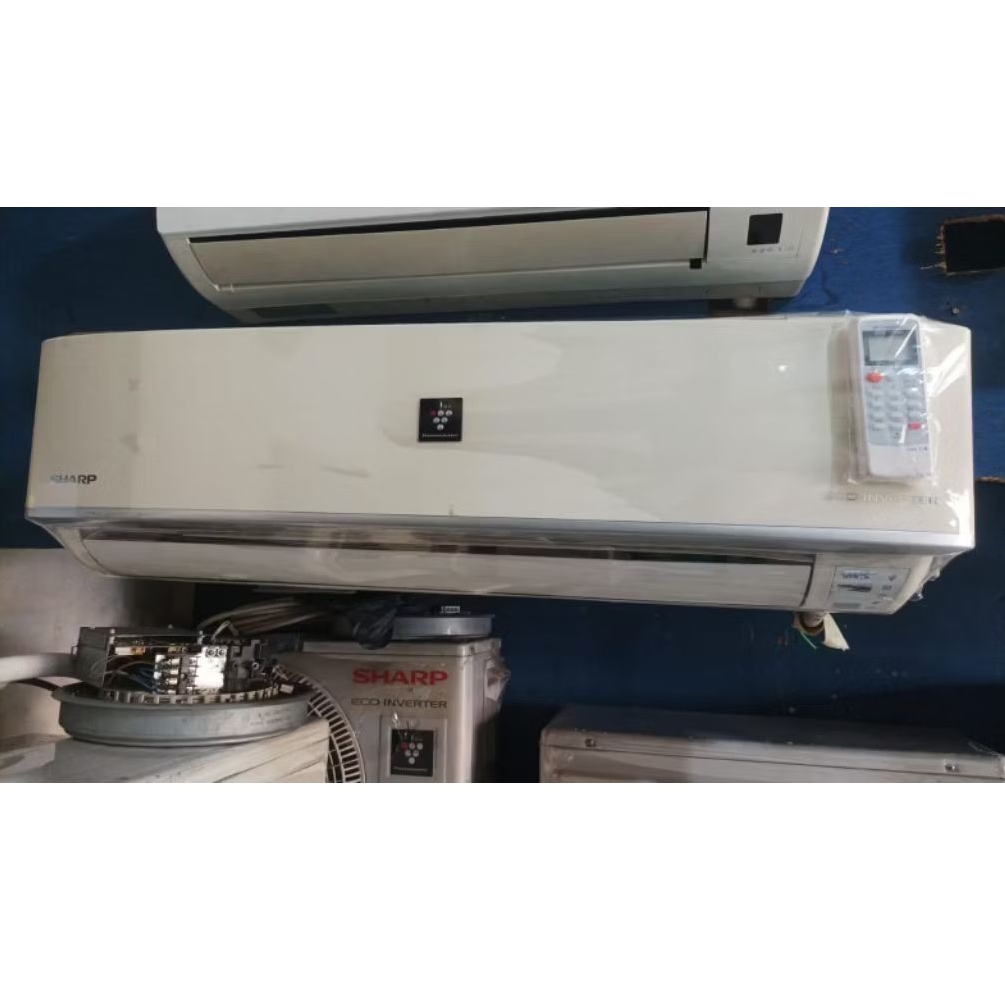 AC SHARP 1PK INVERTER PLUS PASANG