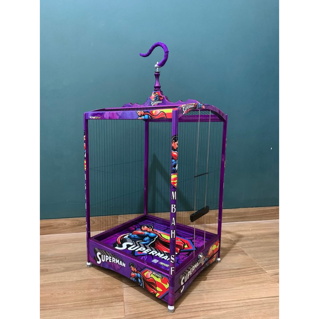 Sangkar burung kenari ruji senar