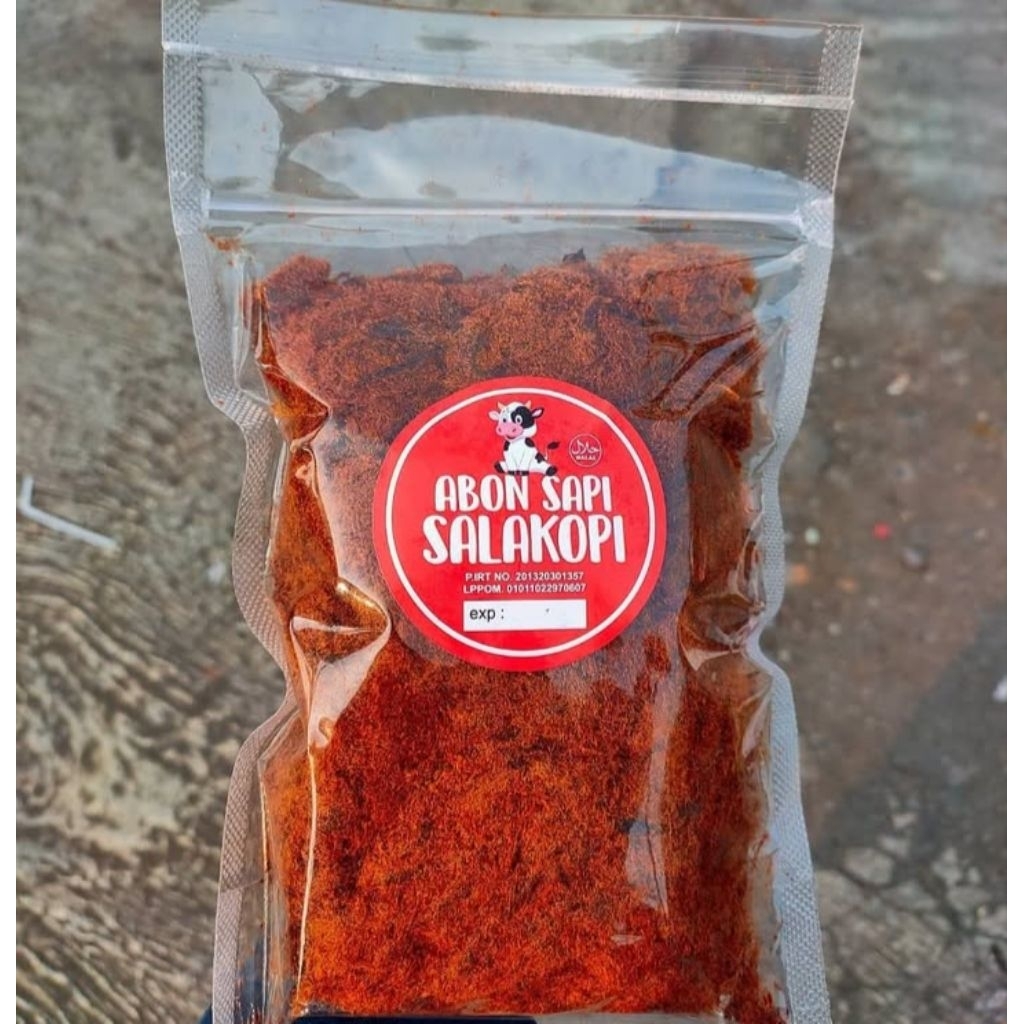 Abon sapi salakopi 250gr Asli Cianjur
