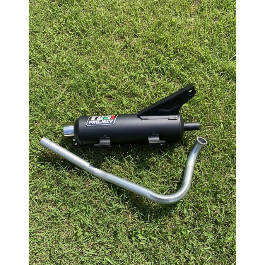 TCM Project Knalpot Standar Racing Full Bass untuk Vario 110, Vario 125, Beat Fi, Scoopy Lama, Genio