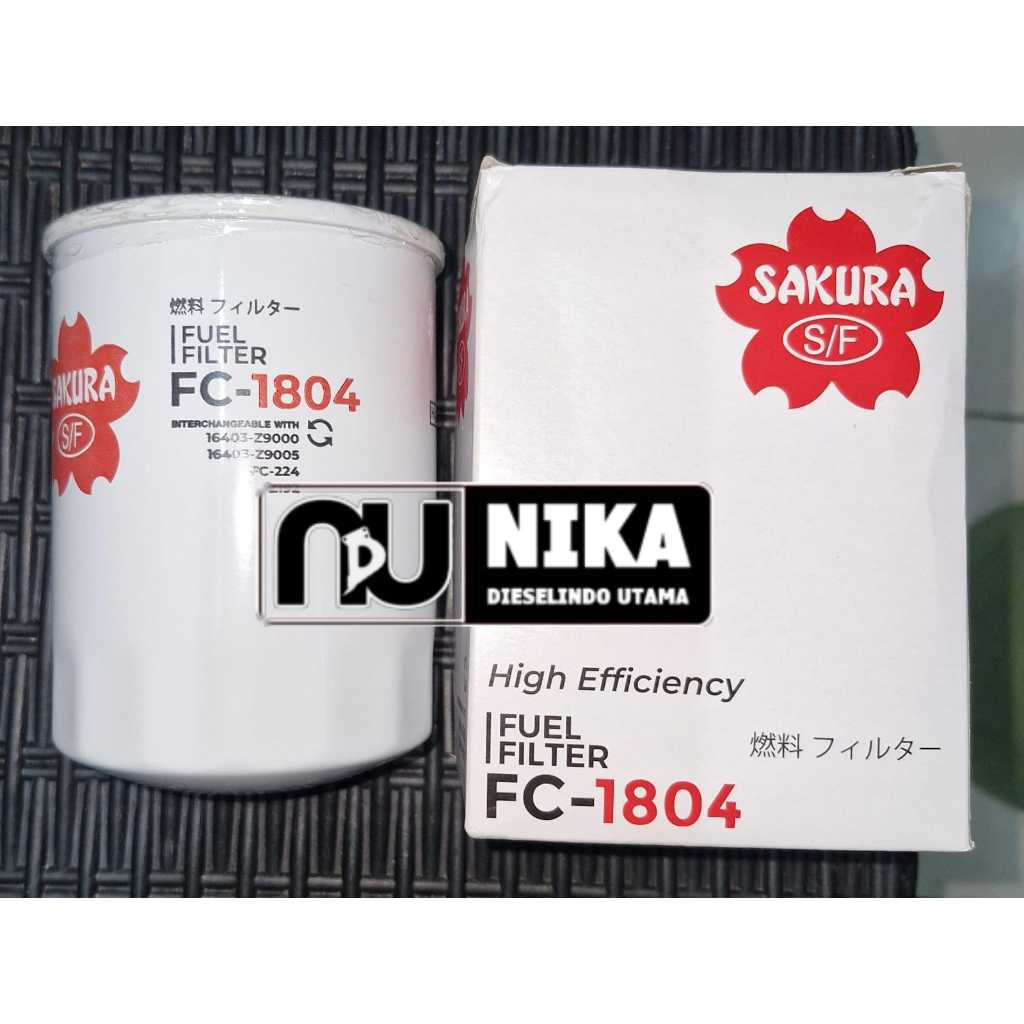 FUEL FILTER FC-1804 / FILTER SOLAR FC1804 / JFC-10002 (SAKURA)