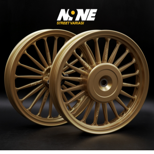 DAYTONA - Velg Beat Scoopy Spacy Vario 110 Beat Pop Beat Fi Esp Ring 14 Gold