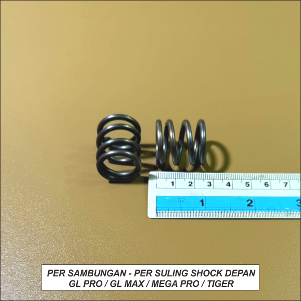 Per Sambungan Shock Per Suling Shock Depan Gl Pro  Gl Max  Mega Pro  Tiger -- Set / Isi 2 Pcs --
