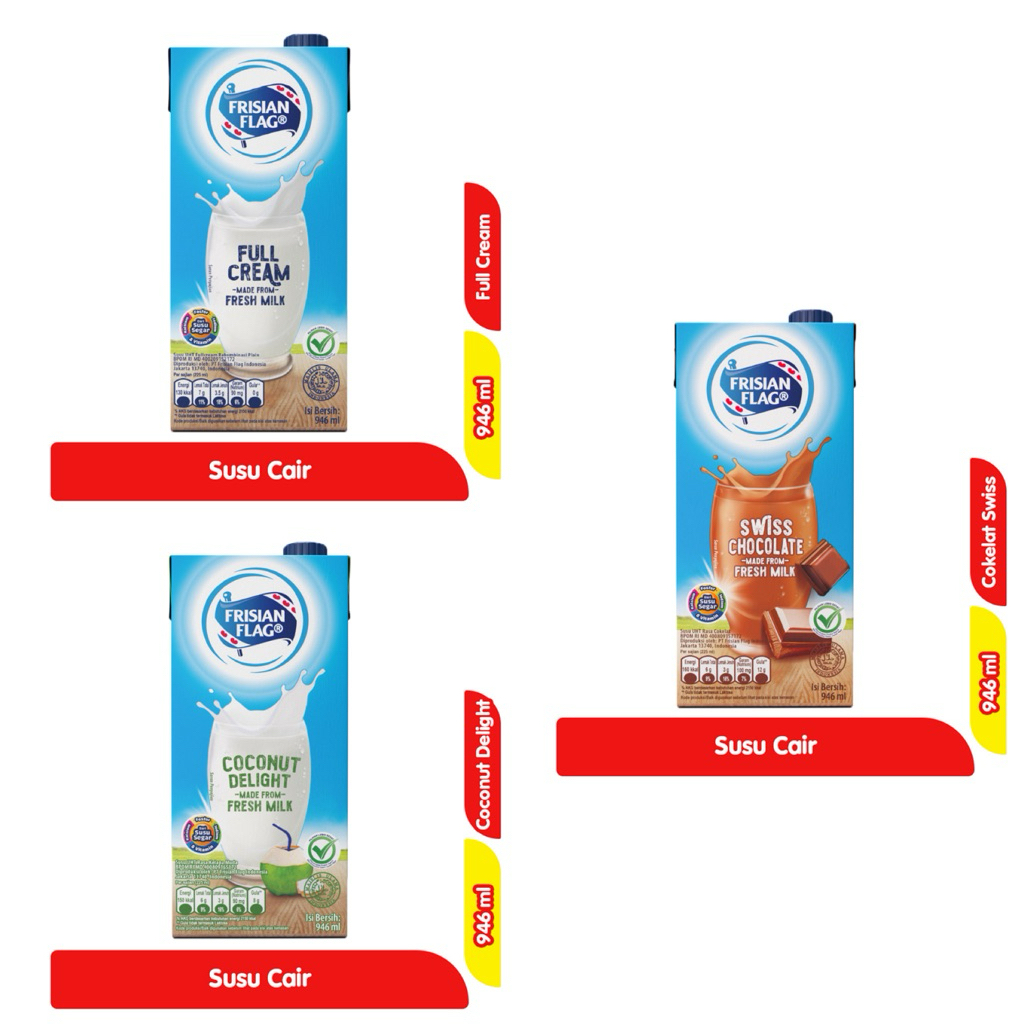 FrisianFlag Susu UHT Kotak 946ml