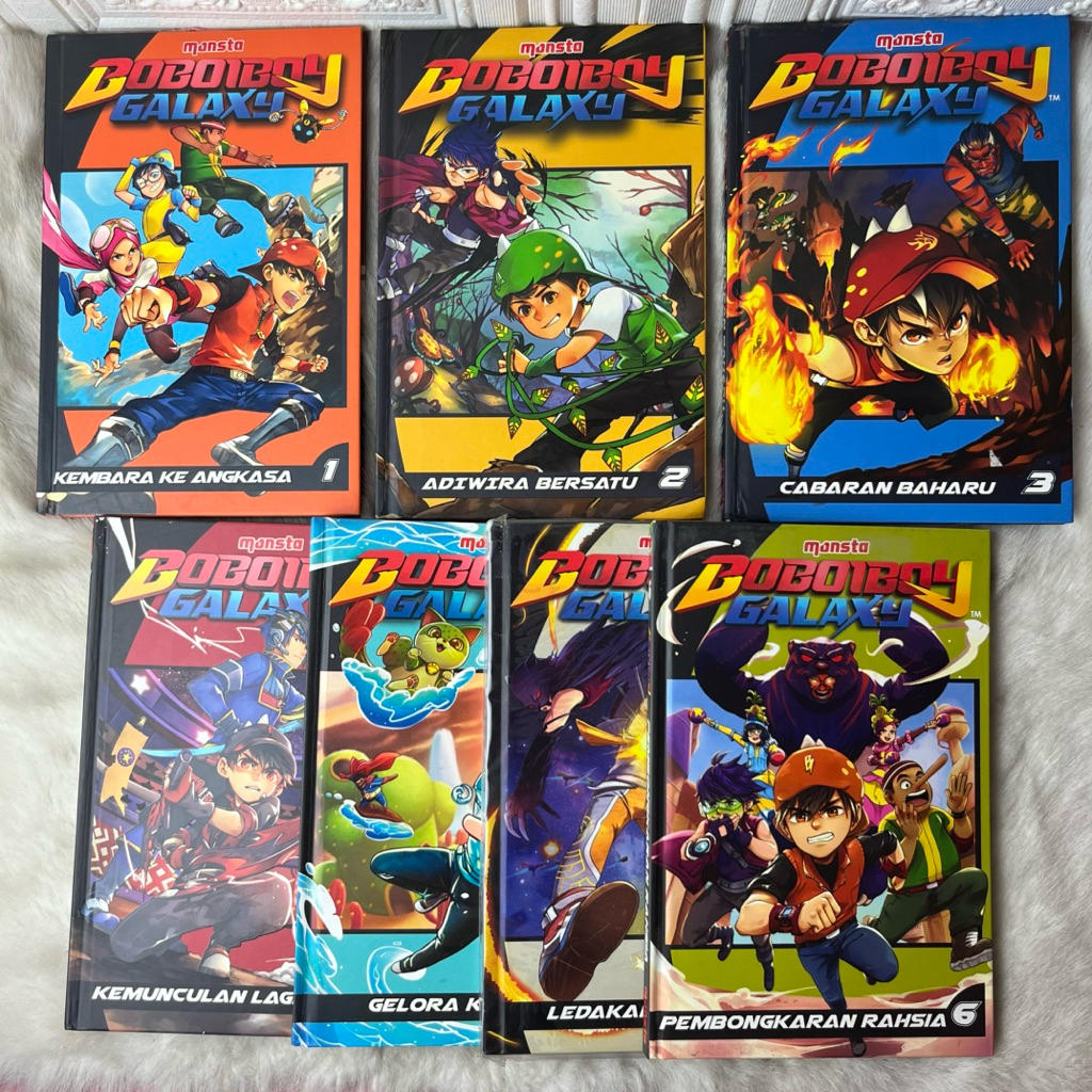Komik Boboiboy Galaxy Set Vol 1-7 / Komik Monsta