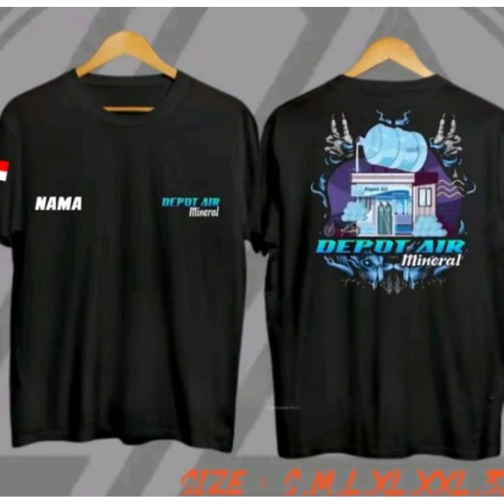 Kaos Depot Air Mineral Free Nama Kaos Distro Viral Ternyaman Kaos Unisex Viral