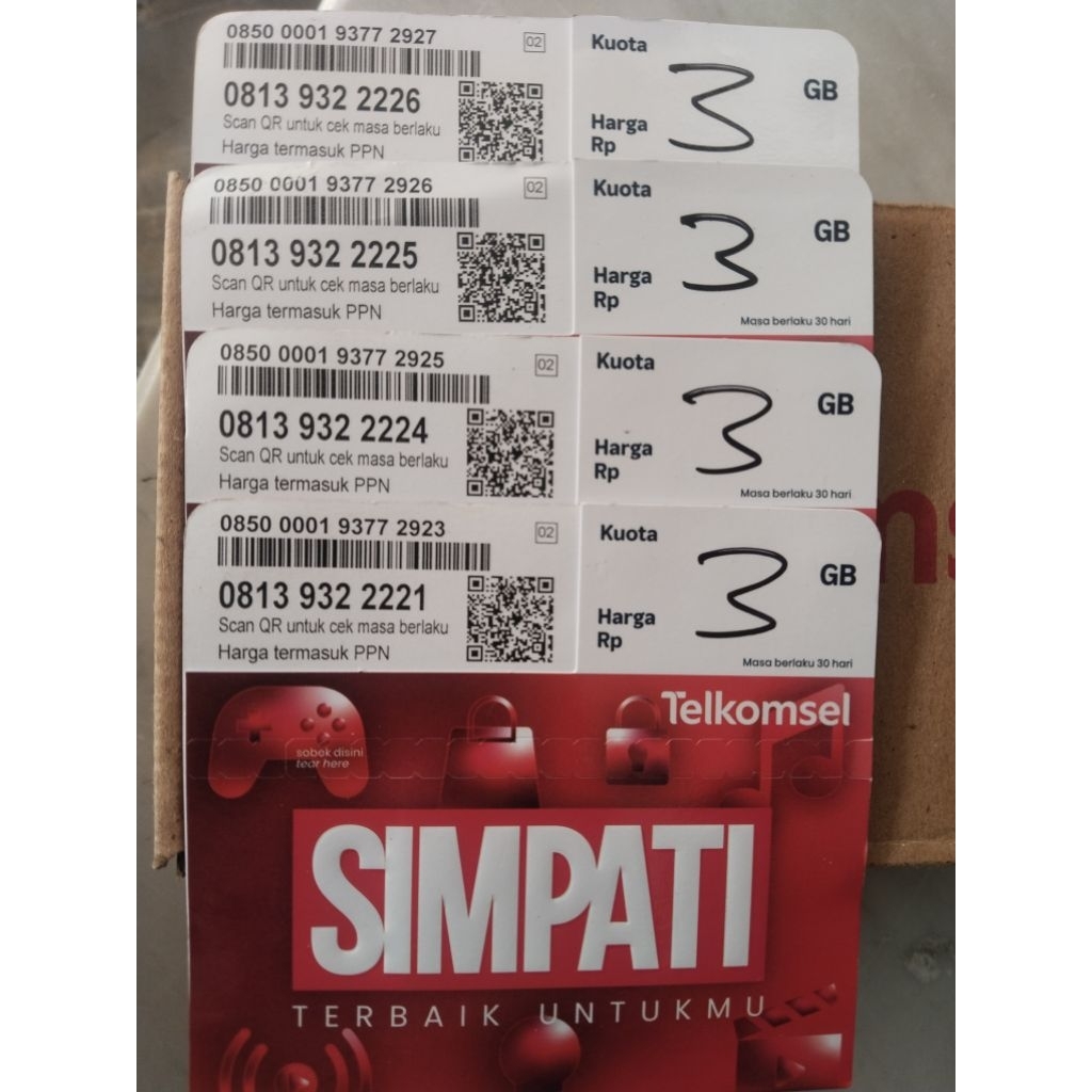 NOCAN SIMPATI 11 DIGIT 2222