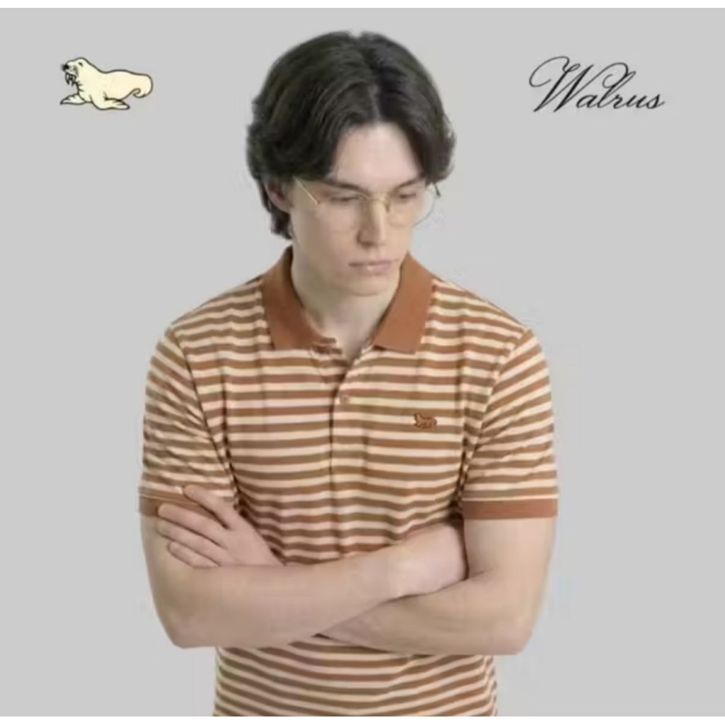 Kaos Polo WALRUS Original Casual Salur Pria