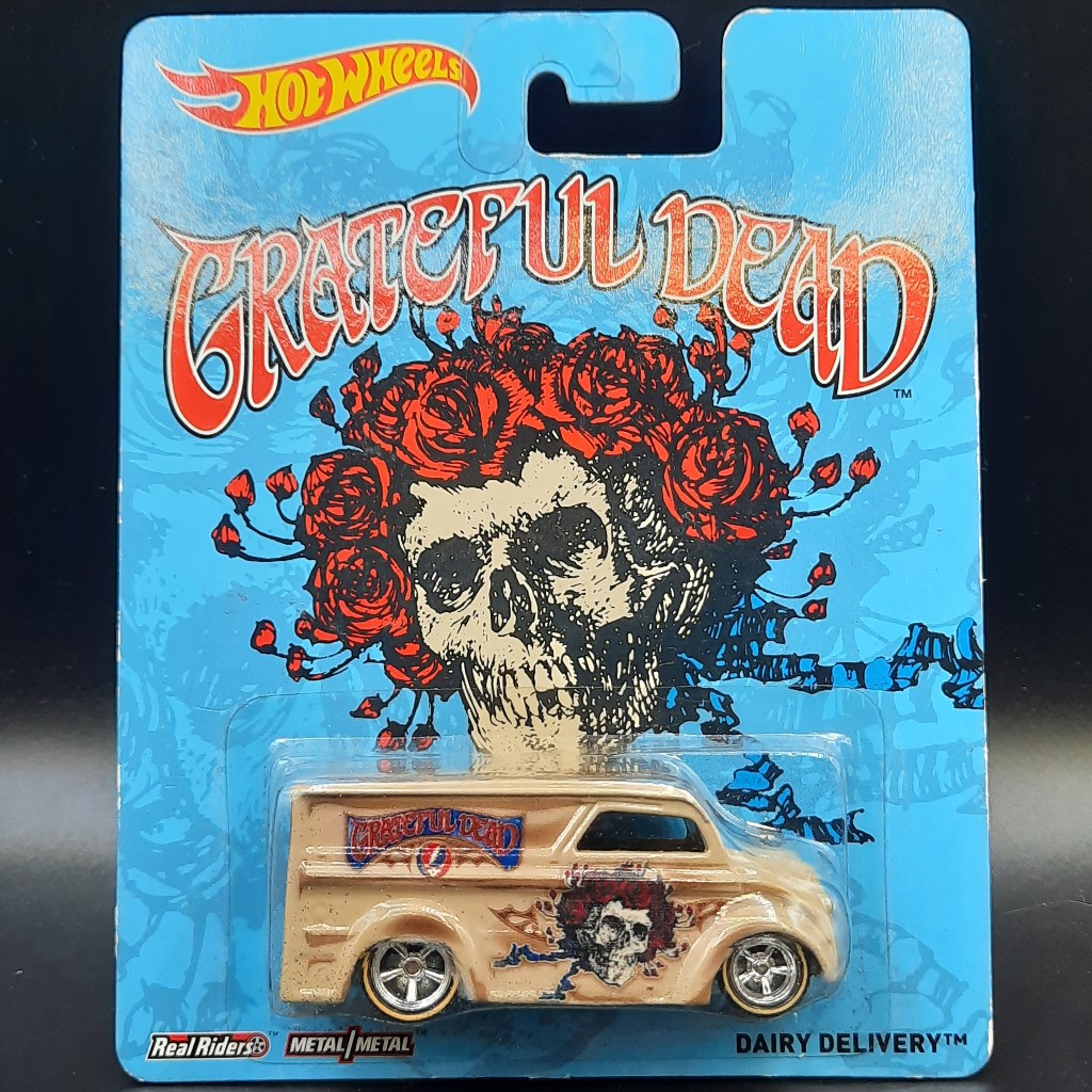 Hot Wheels Grateful Dead Dairy Delivery Card Kerut