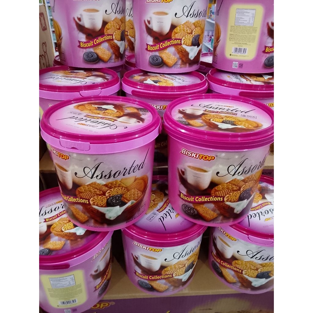 BISKITOP  COOKIES TOPLES 400 GRAM