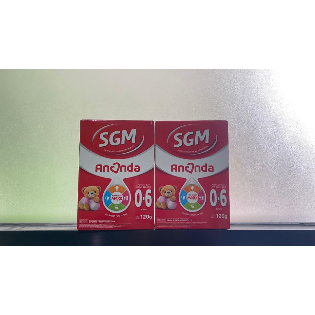 Susu Formula SGM Ananda 0-6 Bulan 120 Gram - Dukung Pertumbuhan Optimal Bayi